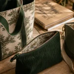 Sac fait main : matières et finitions visibles, coutures nettes