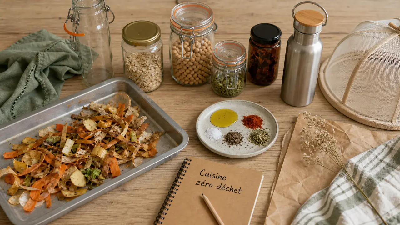 Cuisine zéro déchet : bocaux réutilisables pour remplir sans vider le budget