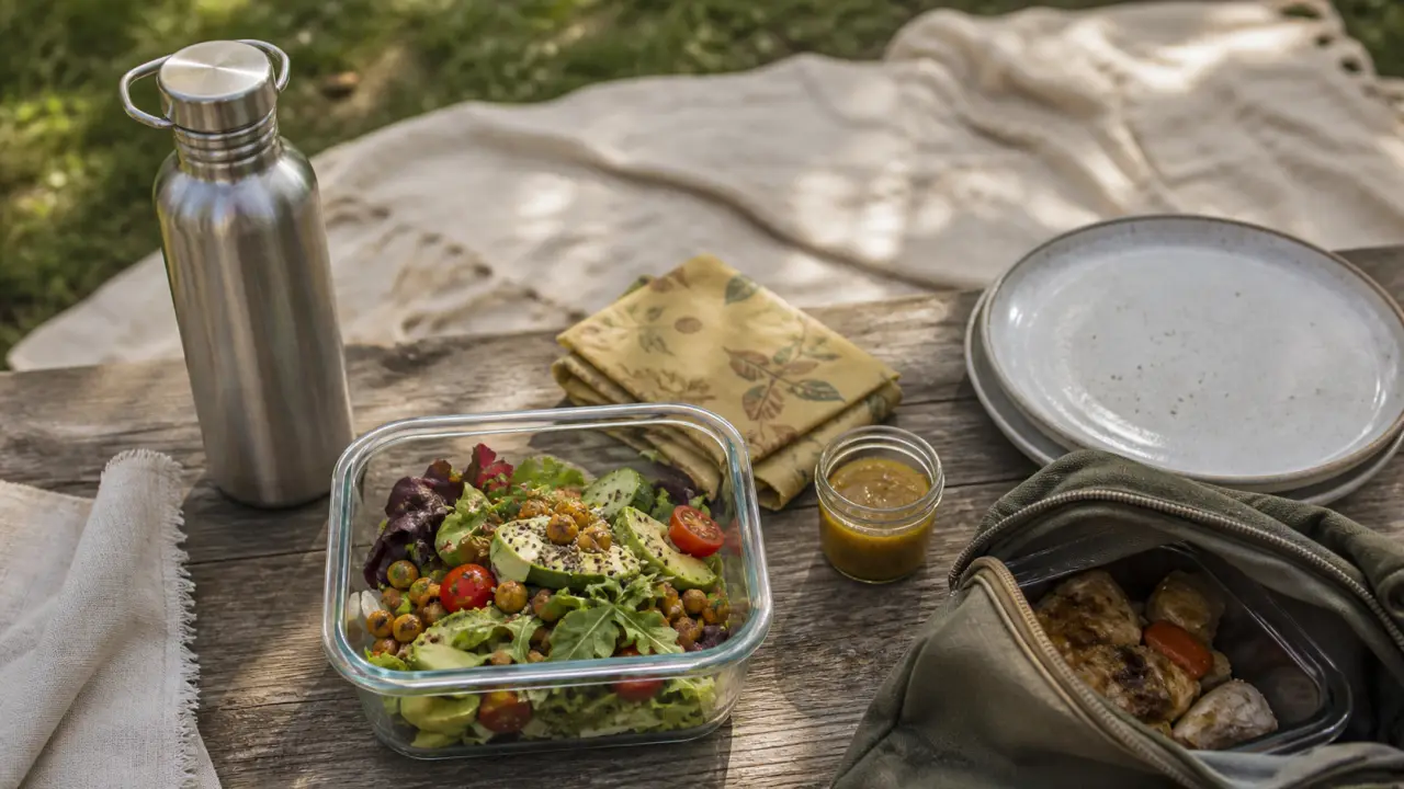 Pique nique zéro déchet : contenants réutilisables, repas maison et anti-gaspillage