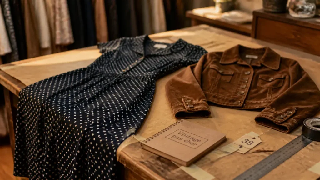 Tailles, qualité, retours : comment acheter un vêtement vintage pas cher pour femme sans se tromper ?