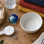 Bicarbonate de soude linge couleur : dosage pour rafraîchir sans dégorger