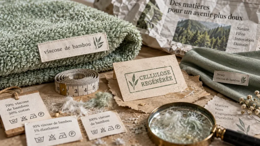 Fibre de bambou textile : une viscose douce, mais à examiner avant l’achat