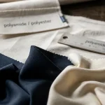 Matiere de maillot de bain : élasthanne 10% sur tissu polyester
