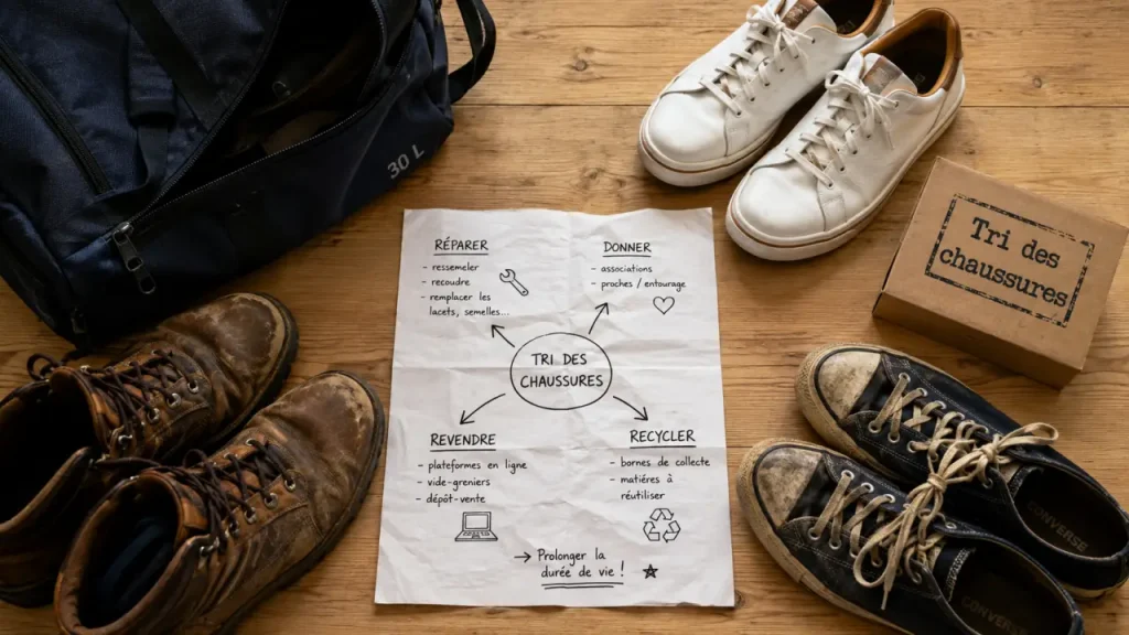 Réparer, donner ou recycler ses chaussures : que faire selon leur état ?