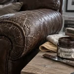 Rénover un cuir : préparation pour réparation d’un cuir craquelé