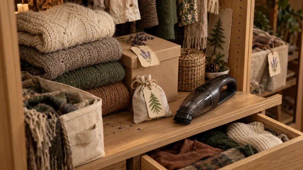 Anti-mites naturel pour vêtements : l’erreur qui laisse les larves dans l’armoire