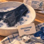 Décrasser culotte menstruelle au percarbonate, culotte dans solution