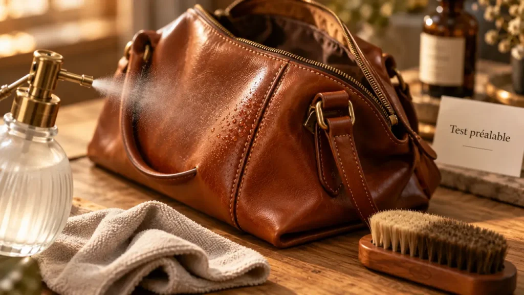 Quel imperméabilisant pour un sac en cuir ? Matière, spray et précautions avant l’achat