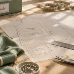 Patron pantalon fluide femme gratuit, PDF prêt à imprimer sur table