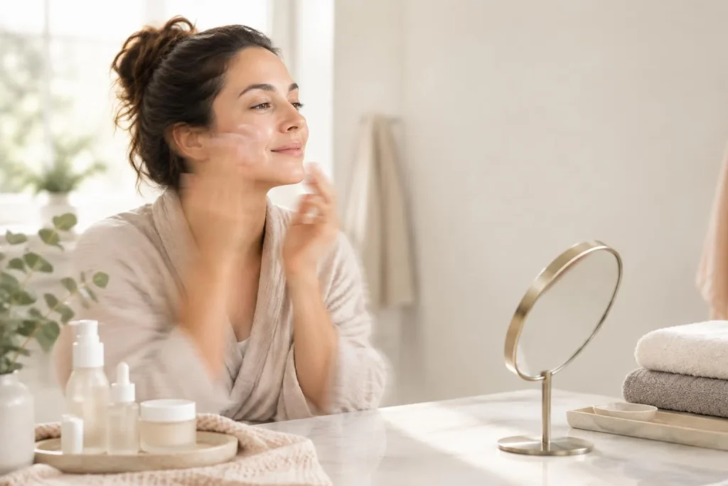 Une routine beauté de 5 minutes suffit pour garder bonne mine quand on est maman