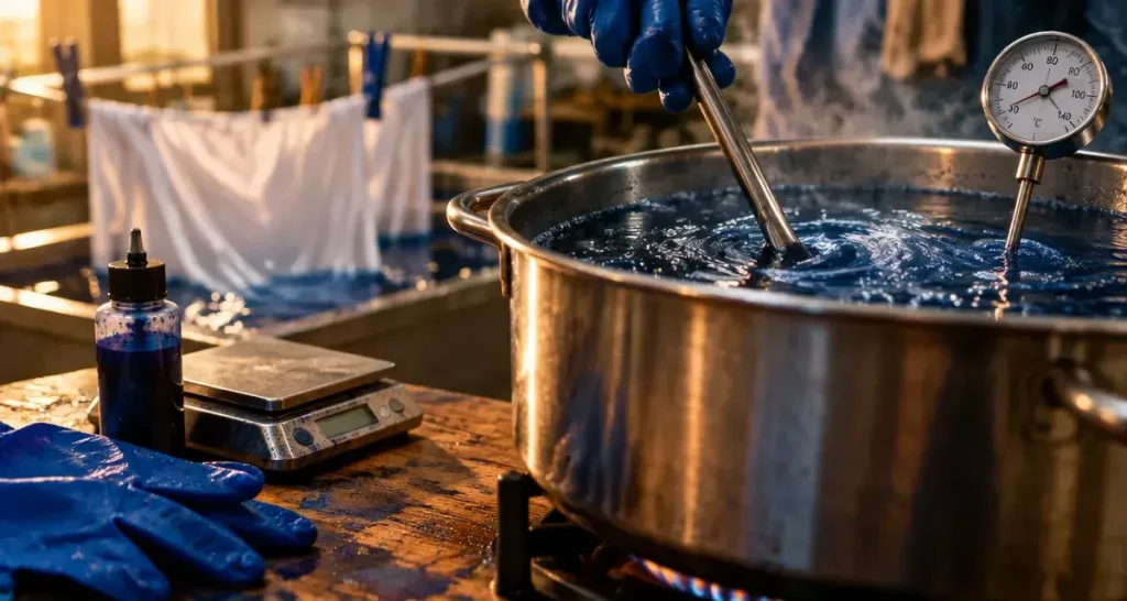 Teindre le polyester est possible : le bain à 95 °C pour éviter les couleurs ternes